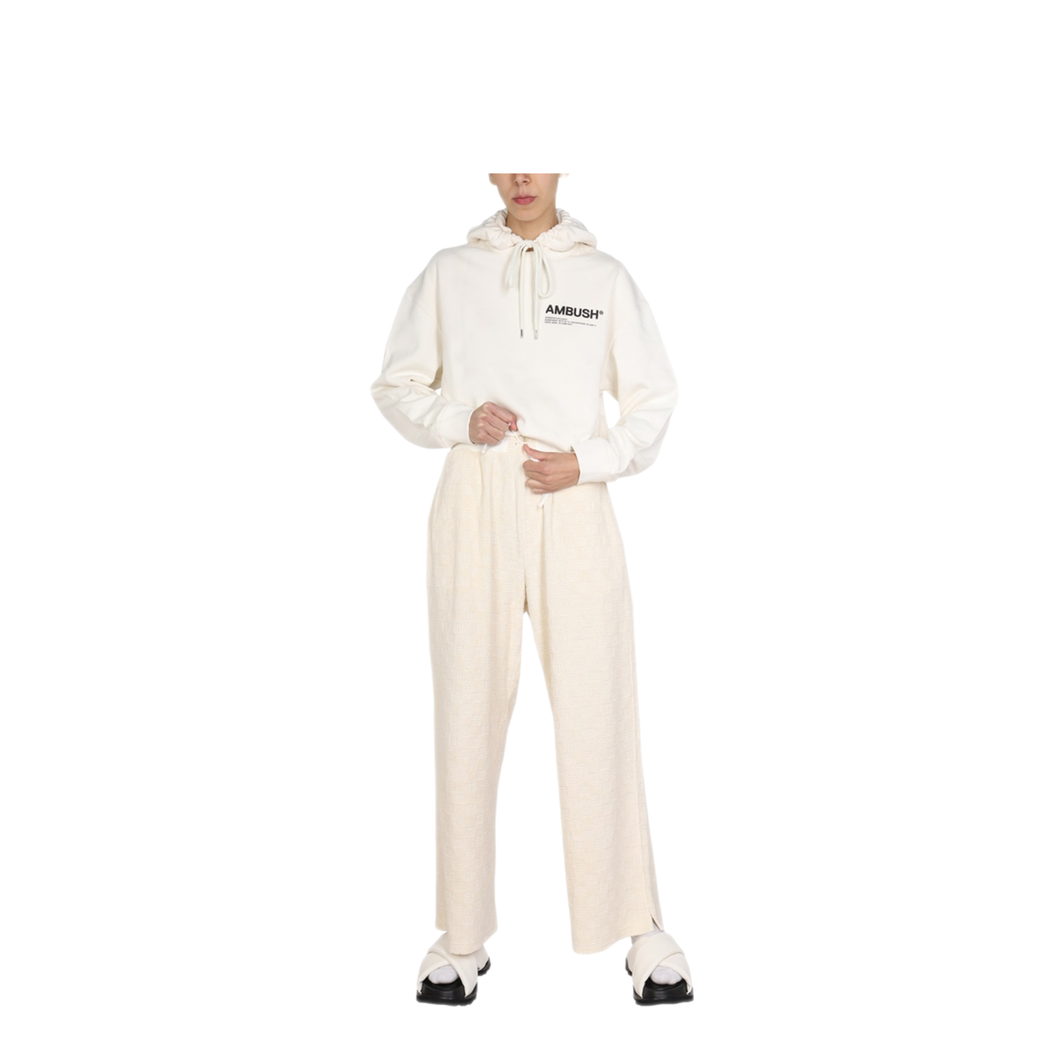 MAYFEYR - AMBUSH - Monogram Pants - BWCH003S22JER0010101