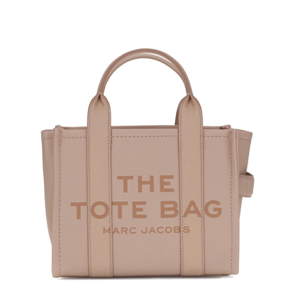 Small Calf Leather Tote - Pink