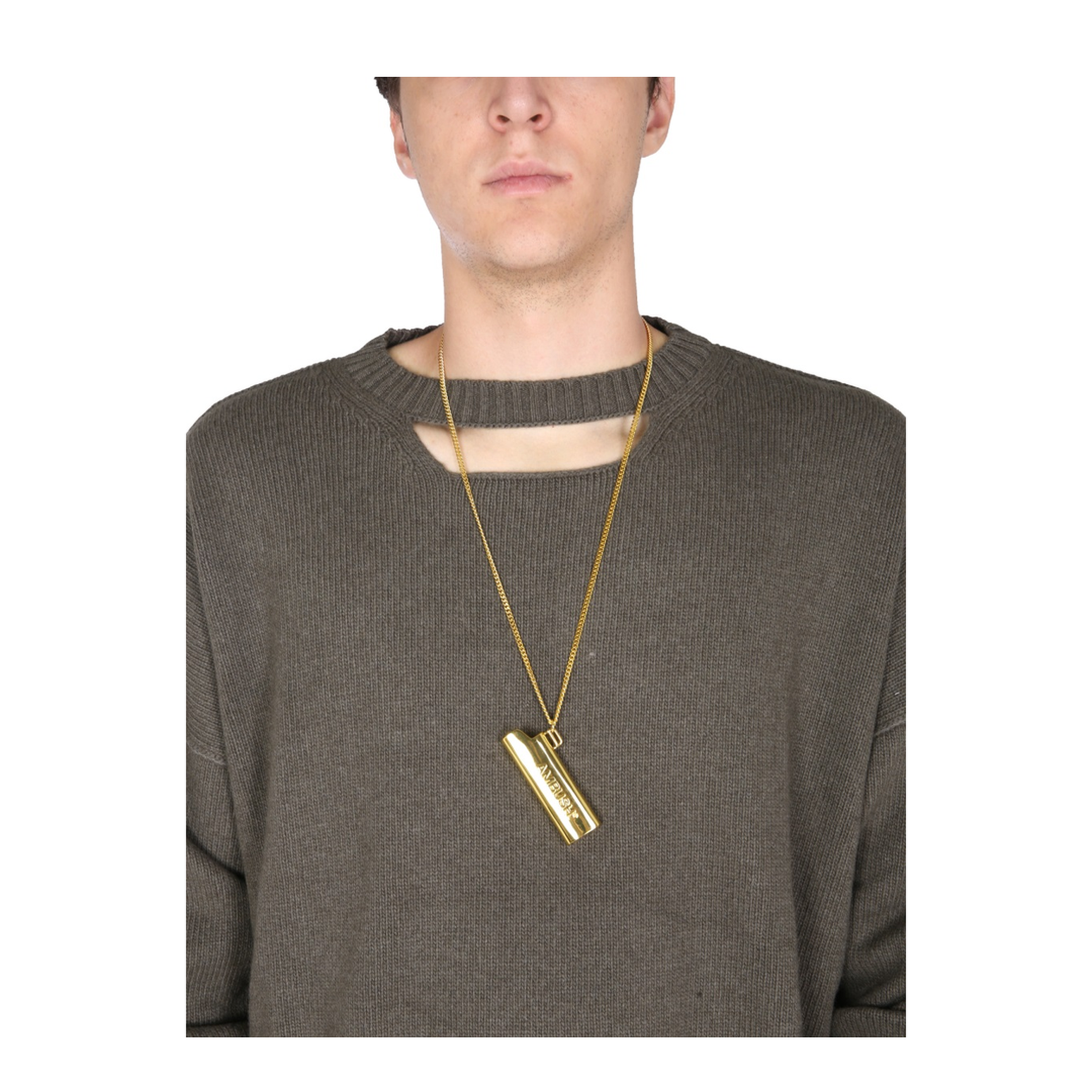 MAYFEYR - AMBUSH - Oversize Fit Sweater - BMHE013F21KNI0015656