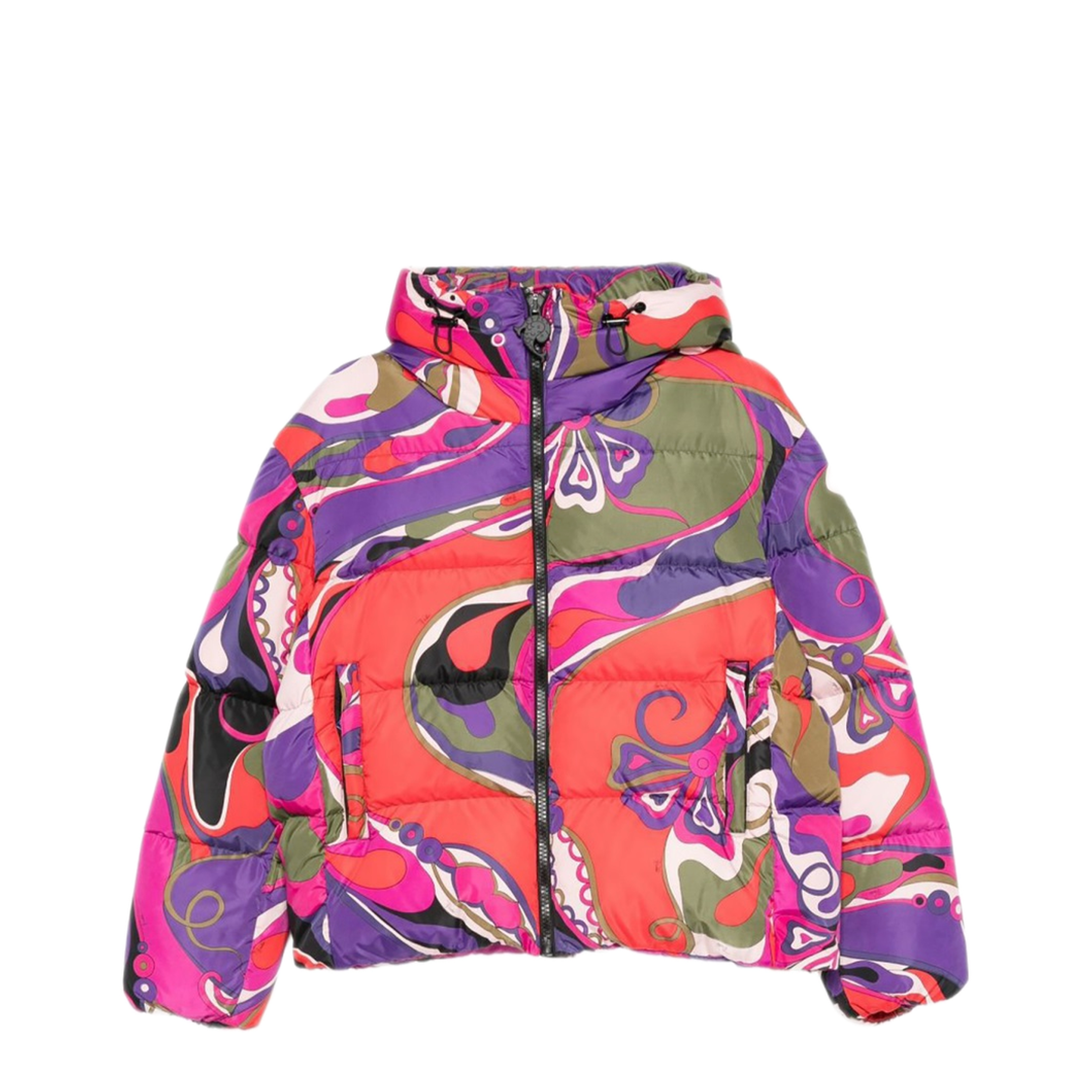 MAYFEYR - Pucci - Padded Jacket With Orchid Print - 5UYC025U787017