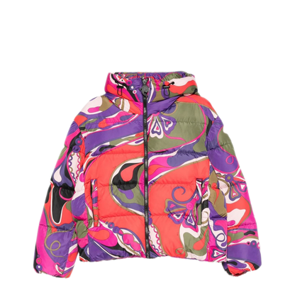 MAYFEYR - Pucci - Padded Jacket With Orchid Print - 5UYC025U787017