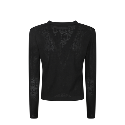 Monogram Jacquard Cardigan