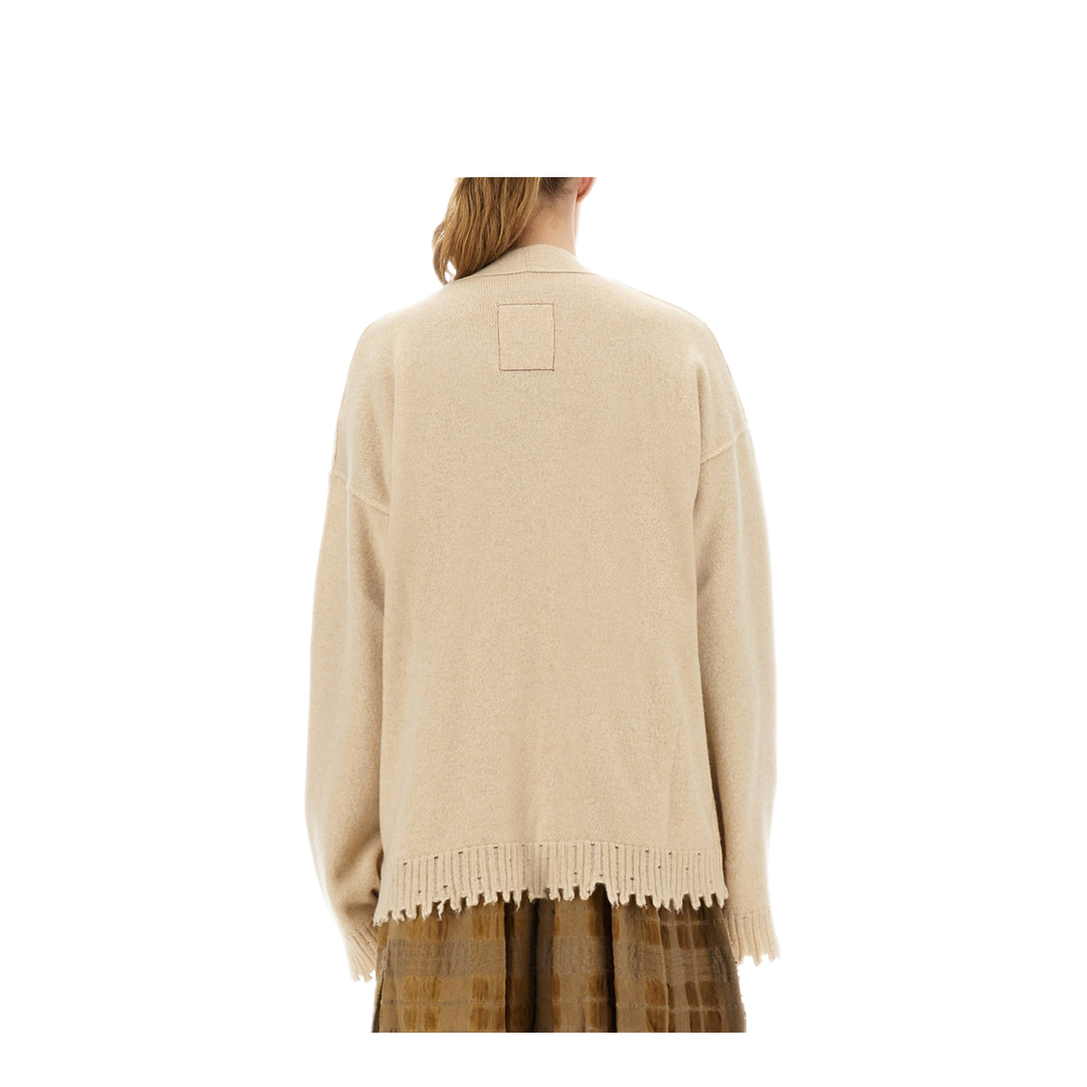 MAYFEYR - Uma Wang - Cashmere Cardigan With Buttons - UK7156UW200