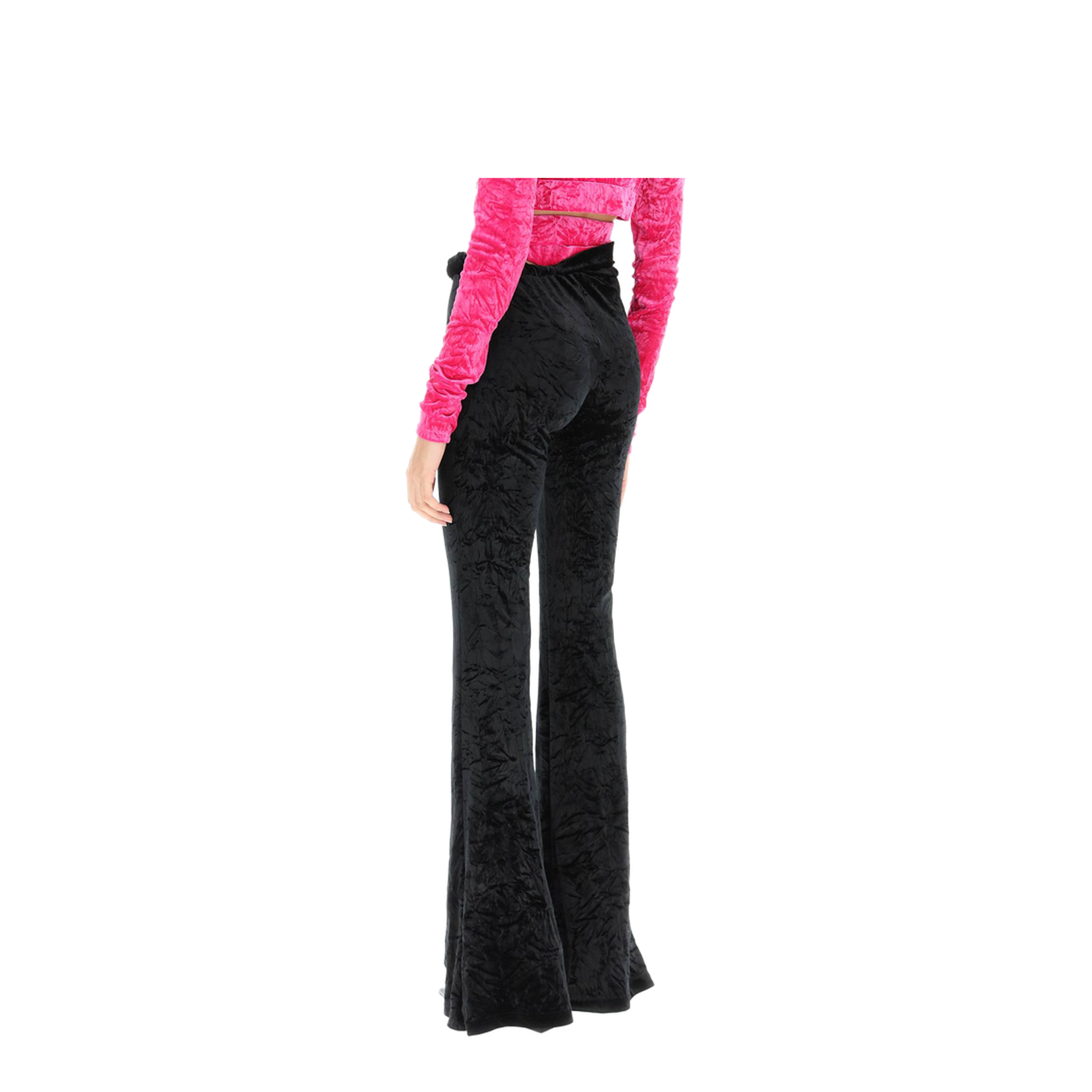 Velvet Flared Pants