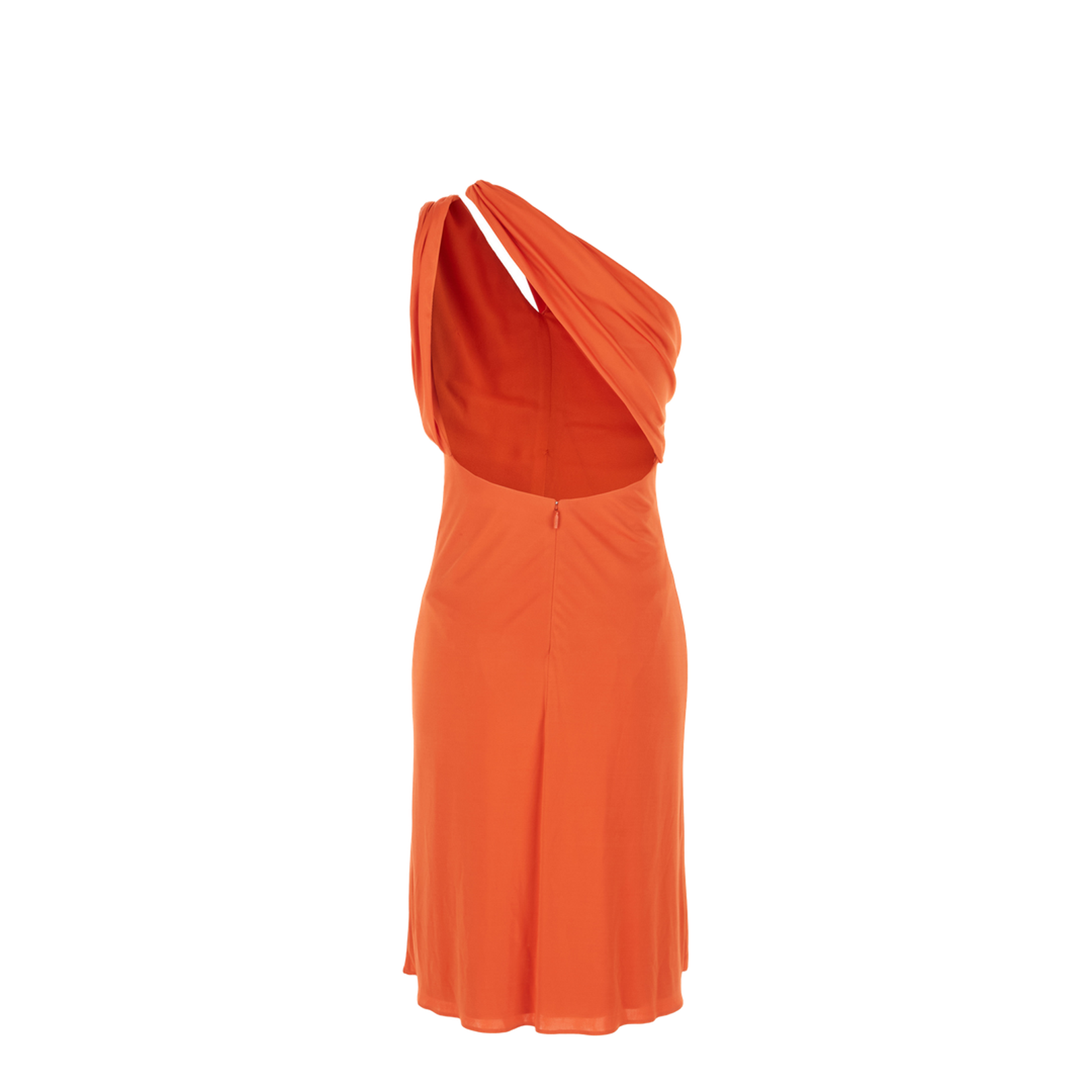 Orange Viscose Dress