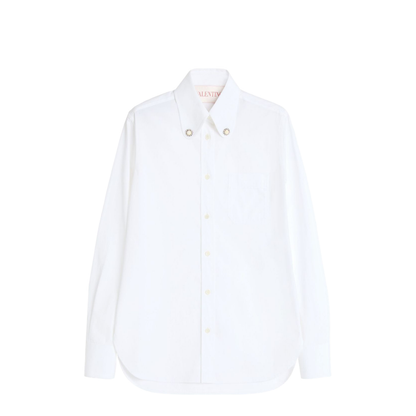 Cotton Shirt In White