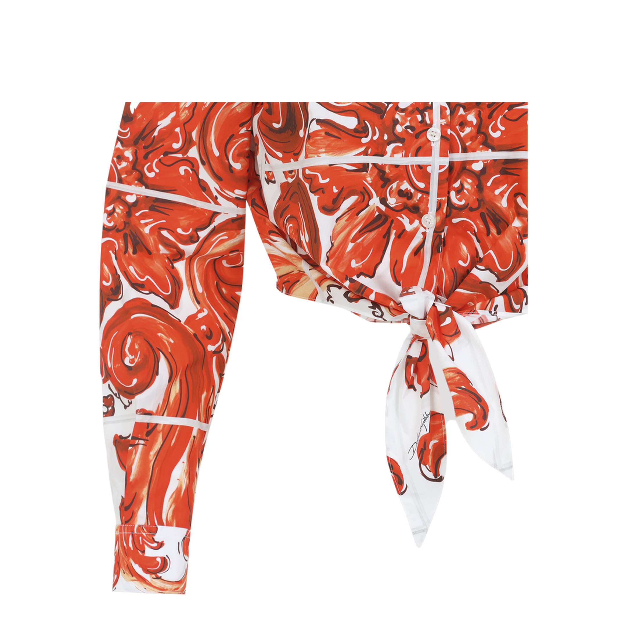 MAYFEYR - Dolce & Gabbana - Popeline Maiolica Shirt - F5S65TGDDRD