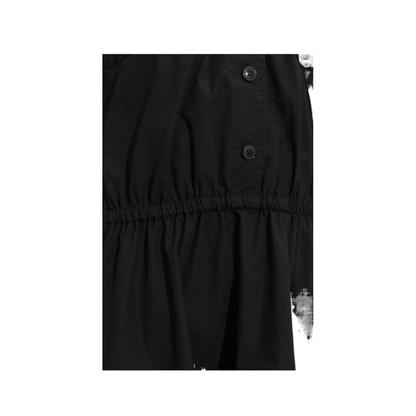 Thorn Jacquard Flared Dress