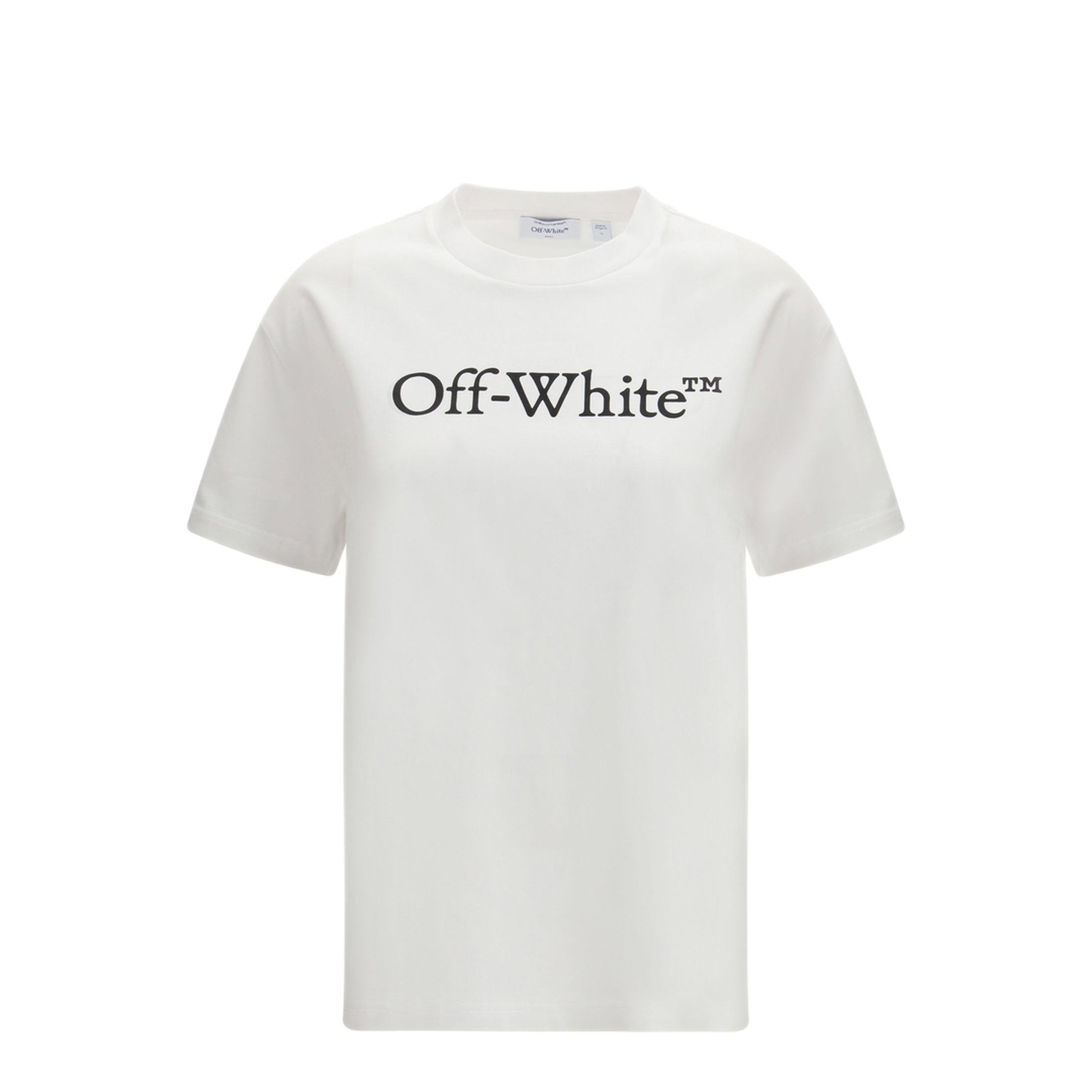 MAYFEYR - Off-White - Big Logo Bookish T Shirt - 2AA089C99JER005W102