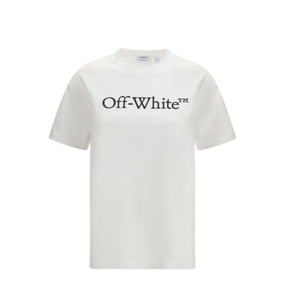 MAYFEYR - Off-White - Big Logo Bookish T Shirt - 2AA089C99JER005W102