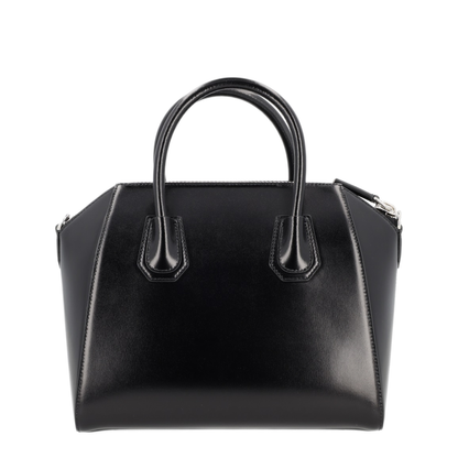 Antigona Small Box Leather Handbag - Black