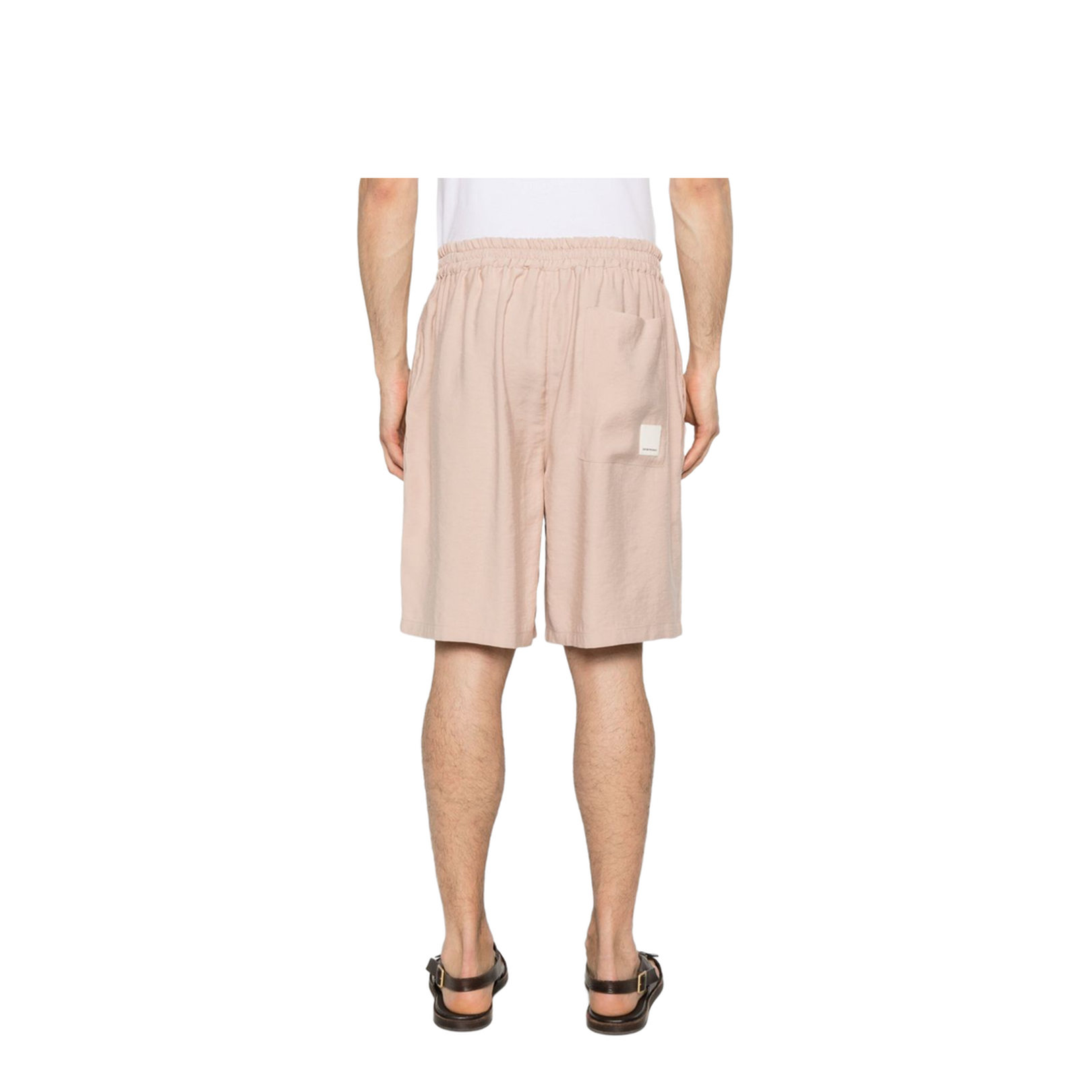Drawstring Bermuda Shorts