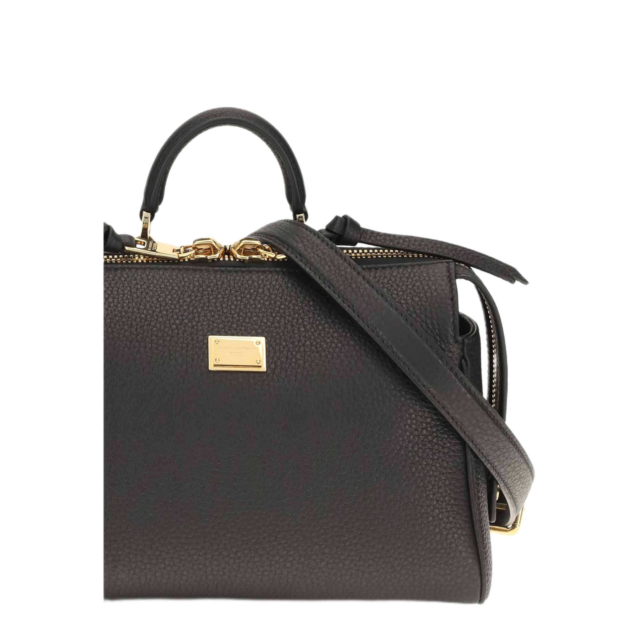 MAYFEYR - Dolce & Gabbana - Vittoria Calfskin Top Handle Bag - BB7939A084180999