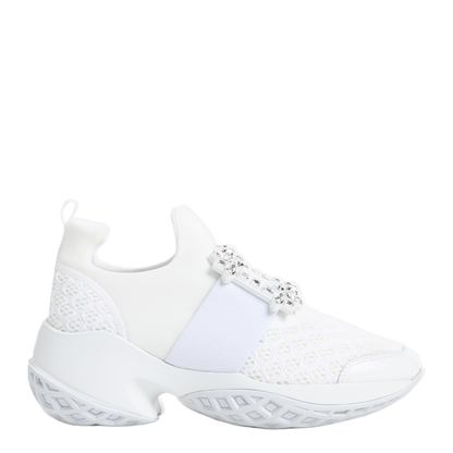 MAYFEYR - Roger Vivier - Run Strass Buckle Sneakers - RVW50624180KOT