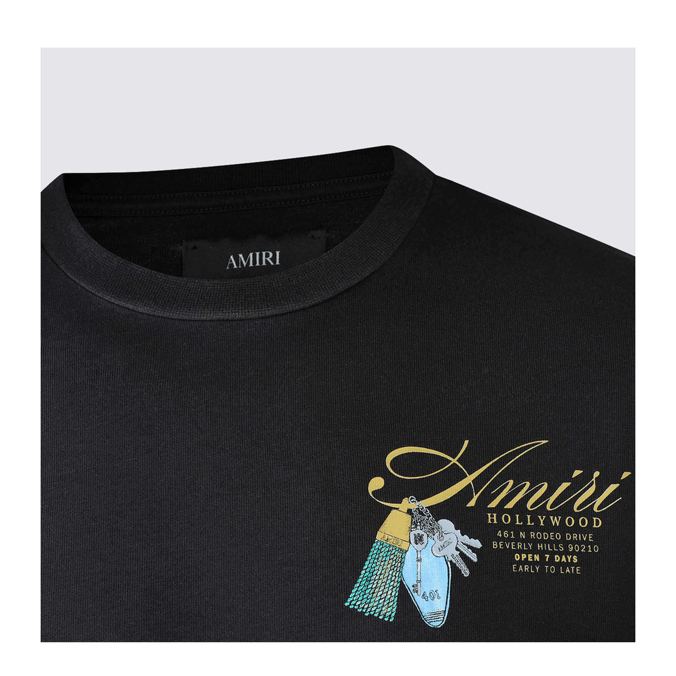 Logo Printed T-Shirts Black