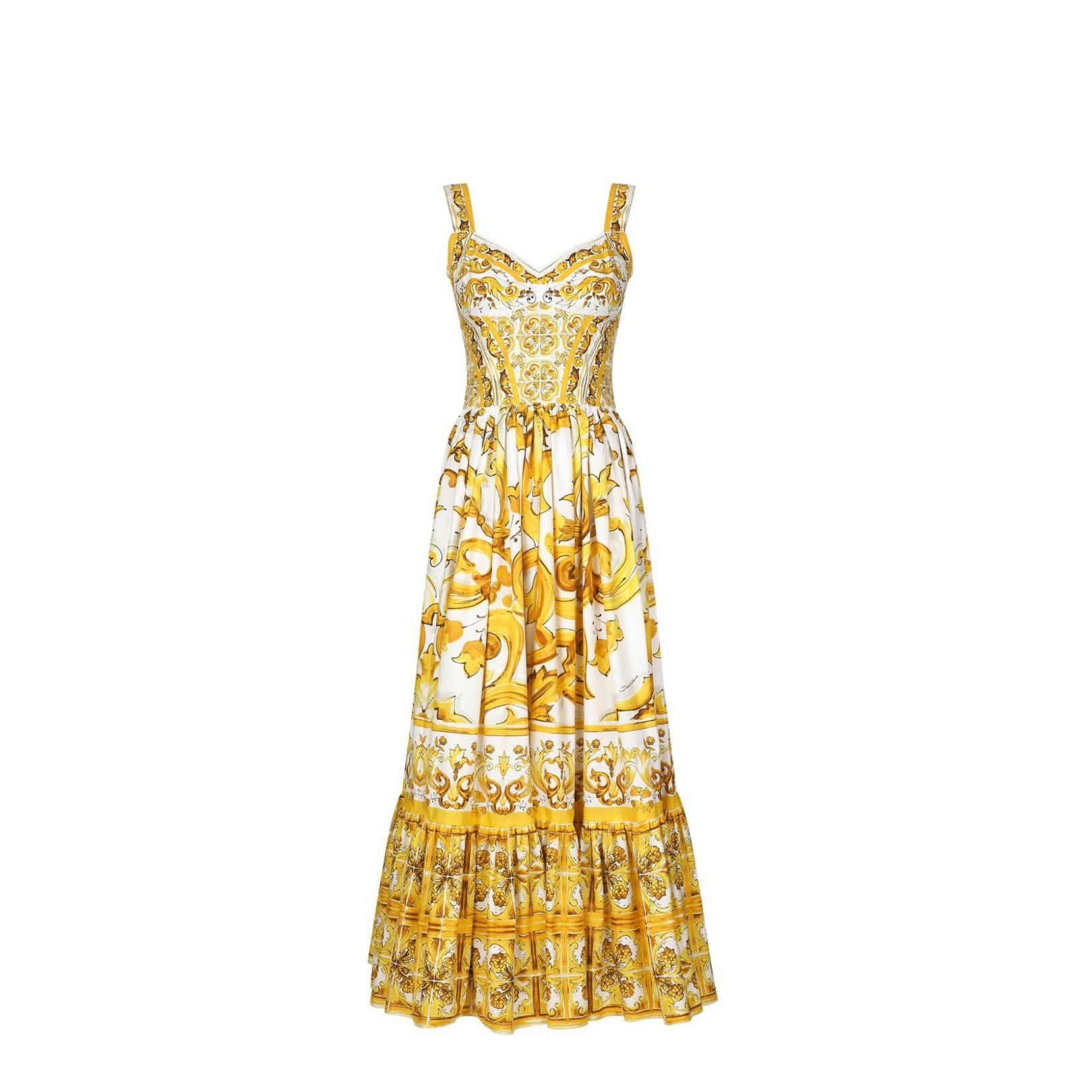 Dolce & Gabbana Dresses Yellow