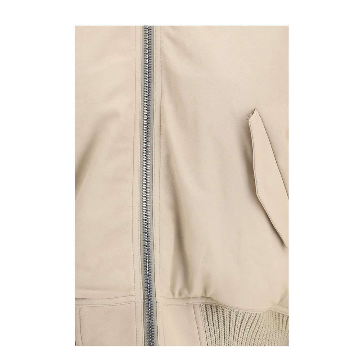 MAYFEYR - Rick Owens - Secchia Flight Bomber In Lamb Leather - RP01F674413835