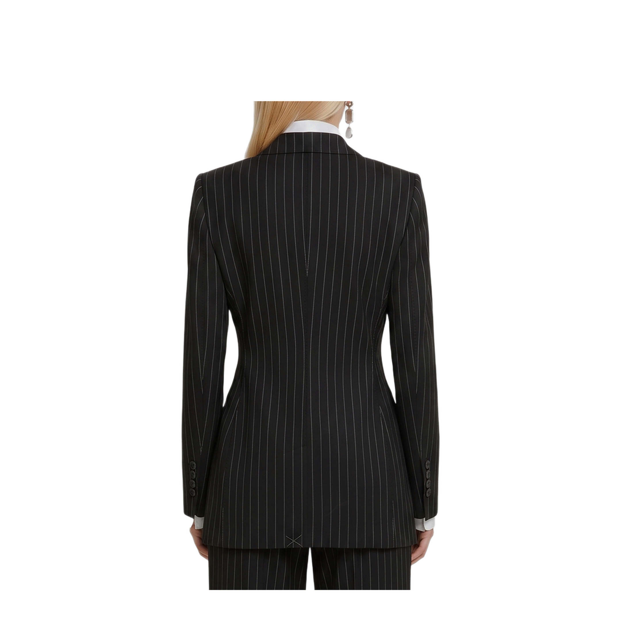 MAYFEYR - Dolce & Gabbana - Double-Breasted Chalk Stripe Jacket - F29QFTFRZATS8051