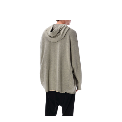 MAYFEYR - Rick Owens - Grey Melange Peter Hoodie Sweatshirt - DU02E7280FGM178