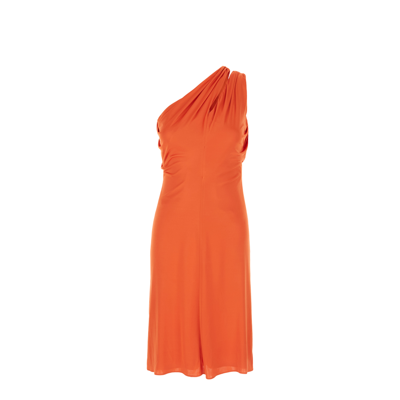Orange Viscose Dress