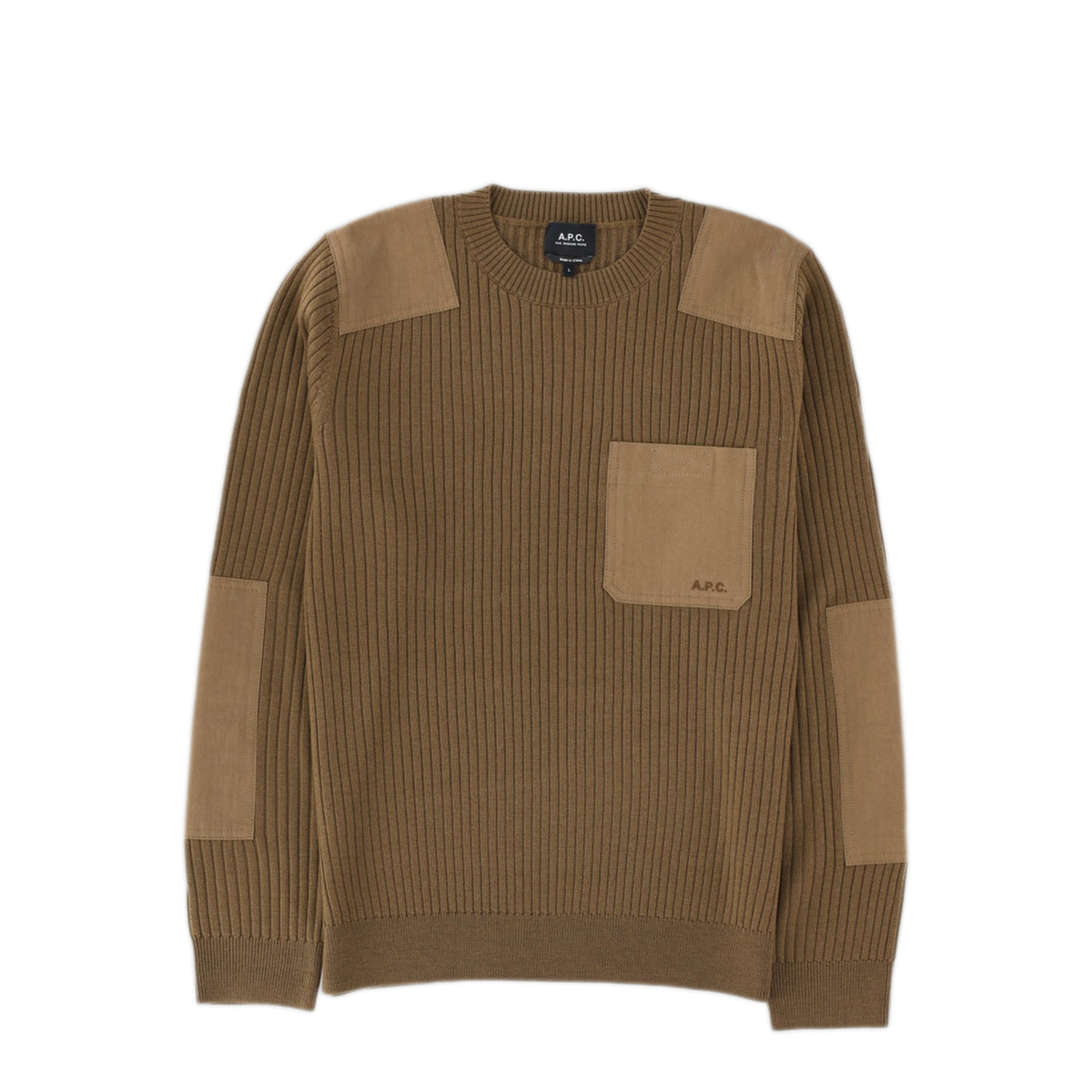 MAYFEYR - A.P.C. - Mallarme Sweater In Virgin Wool - WVAXUH23522KAD