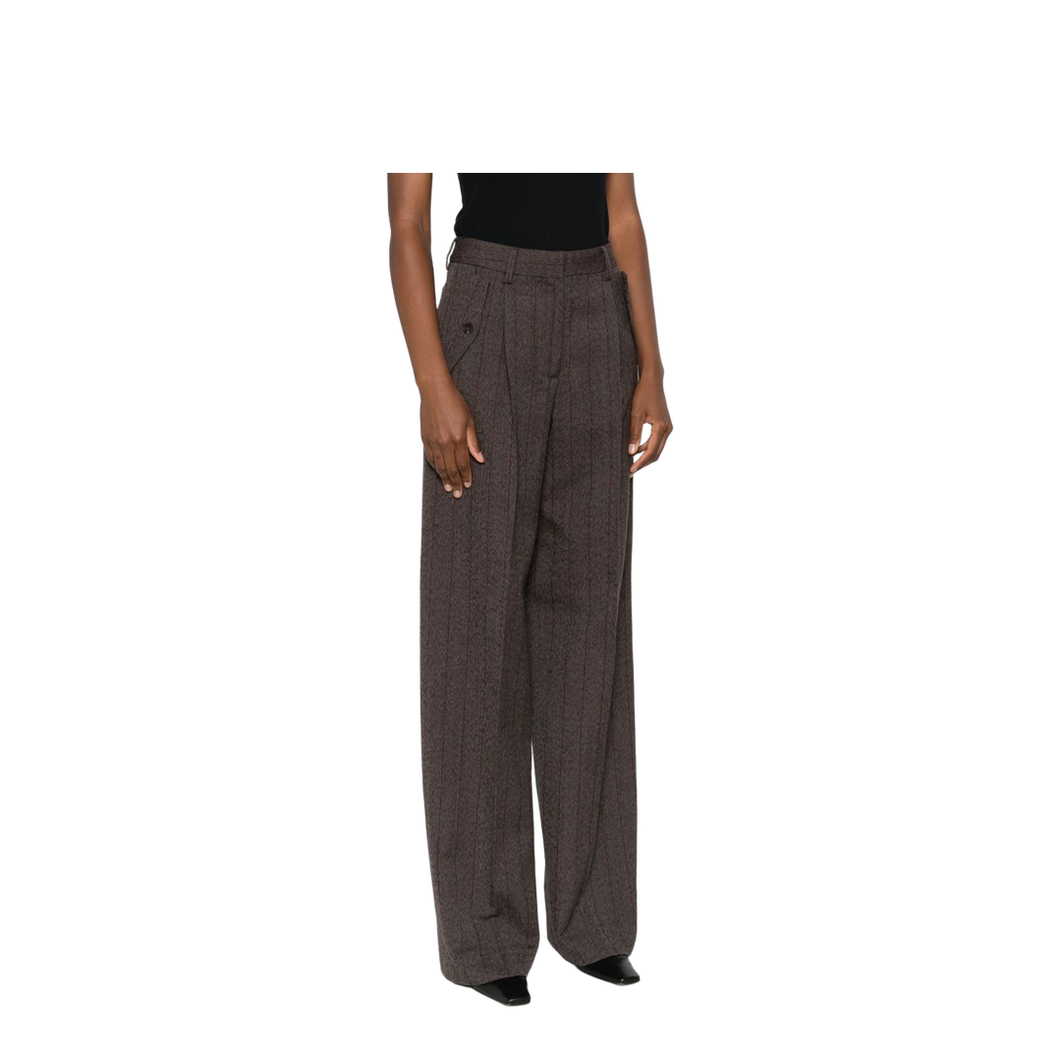 Pinstripe Trousers