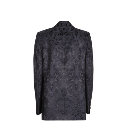 Silk Blend Jacquard Jacket