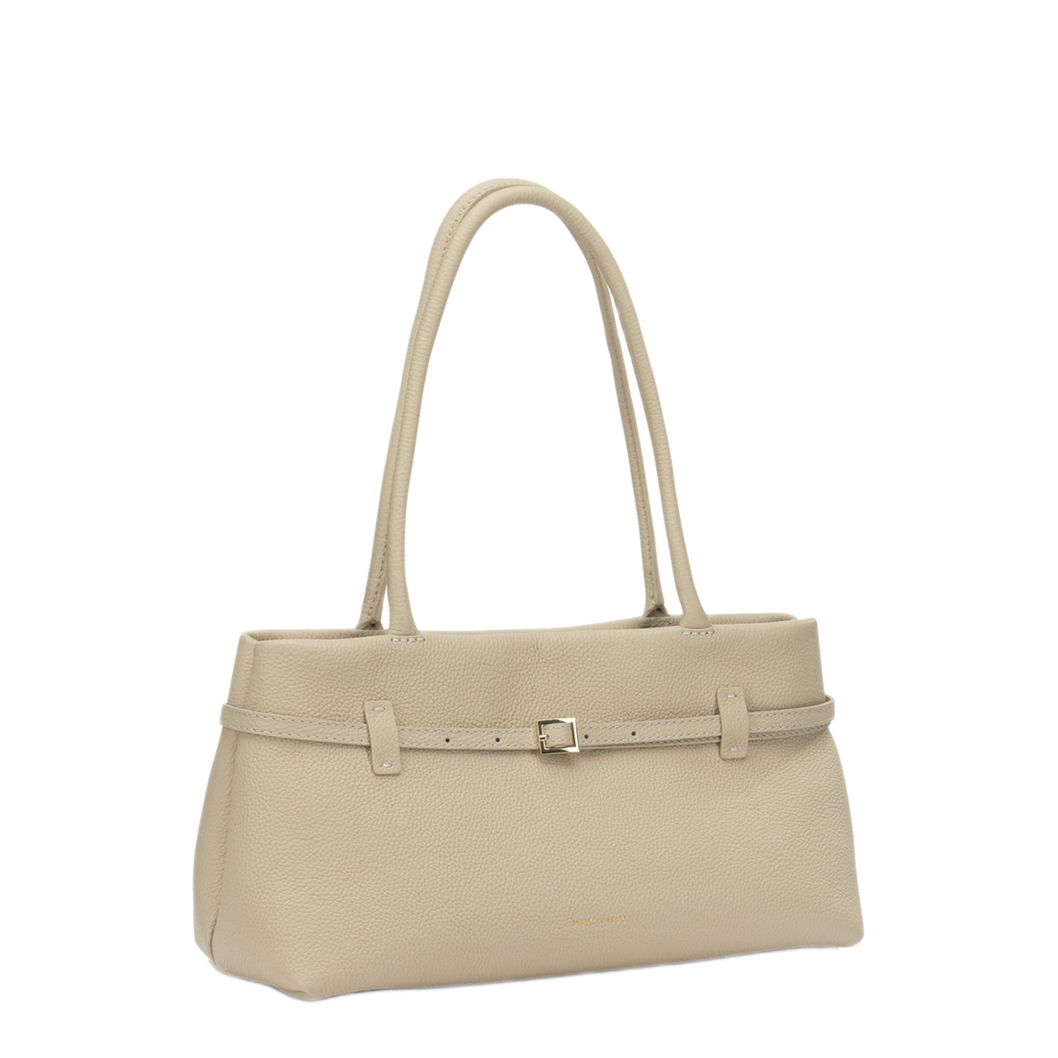 MAYFEYR - Manu Atelier - Le Cambon East West Medium Shoulder Bag - 2026143EASTWESTLECAMBONVANILLA