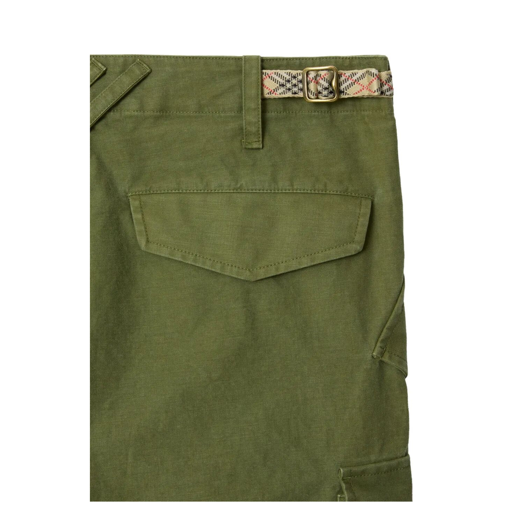 MAYFEYR -  - Cotton Cargo Trousers With Adjustable Waist - 8116438C1424