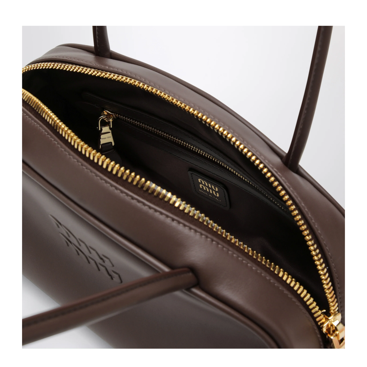 MAYFEYR - Miu Miu - Medium Beau Bag In Radica Leather - 5BB193OOO2CRWF0NBL