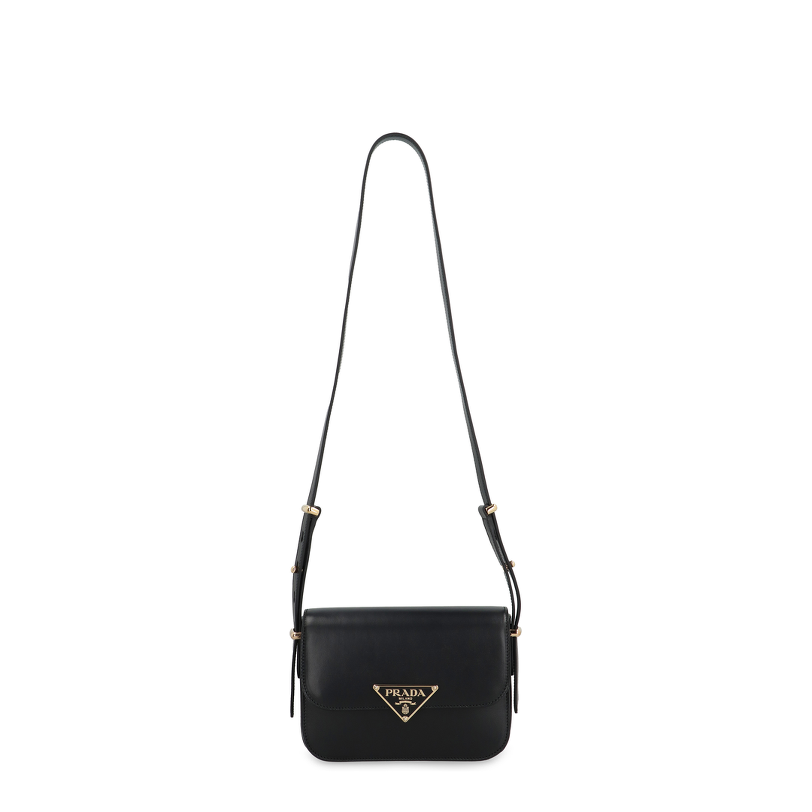 Emblème Saffiano leather shoulder bag