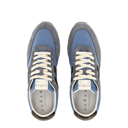 MAYFEYR - Hogan - Athletic Suede And Fabric Sneakers - HXM6990FZ90UZA