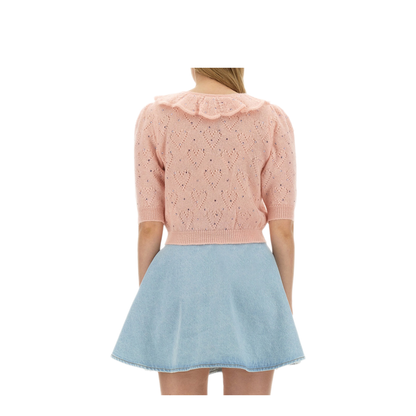 MAYFEYR - Alessandra Rich - Hearts Jersey - FABX3651K42629041