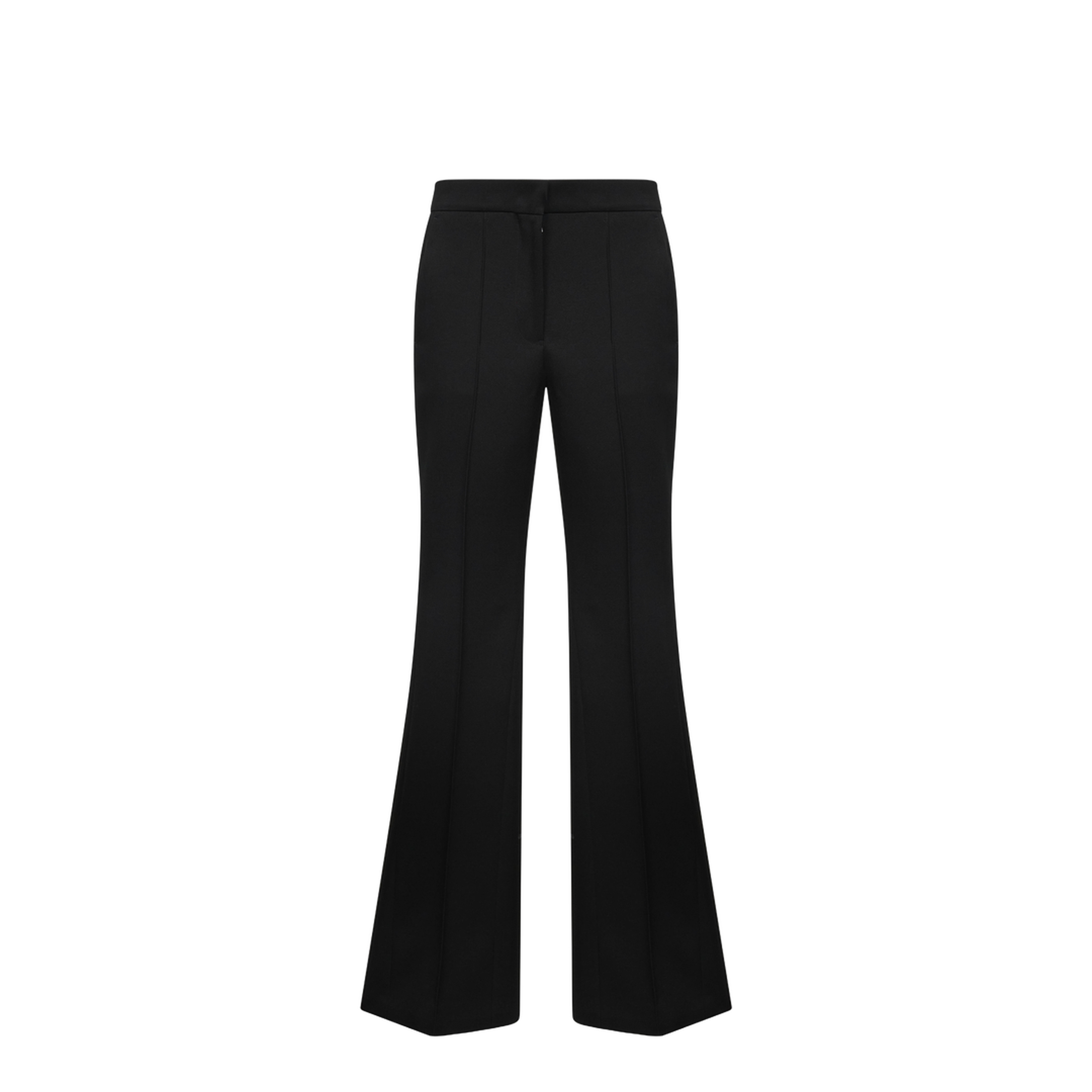 Wool Flared Trousers