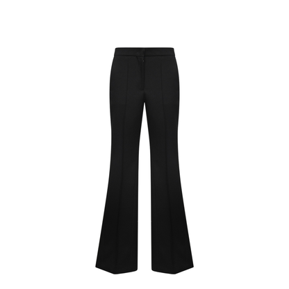 Wool Flared Trousers