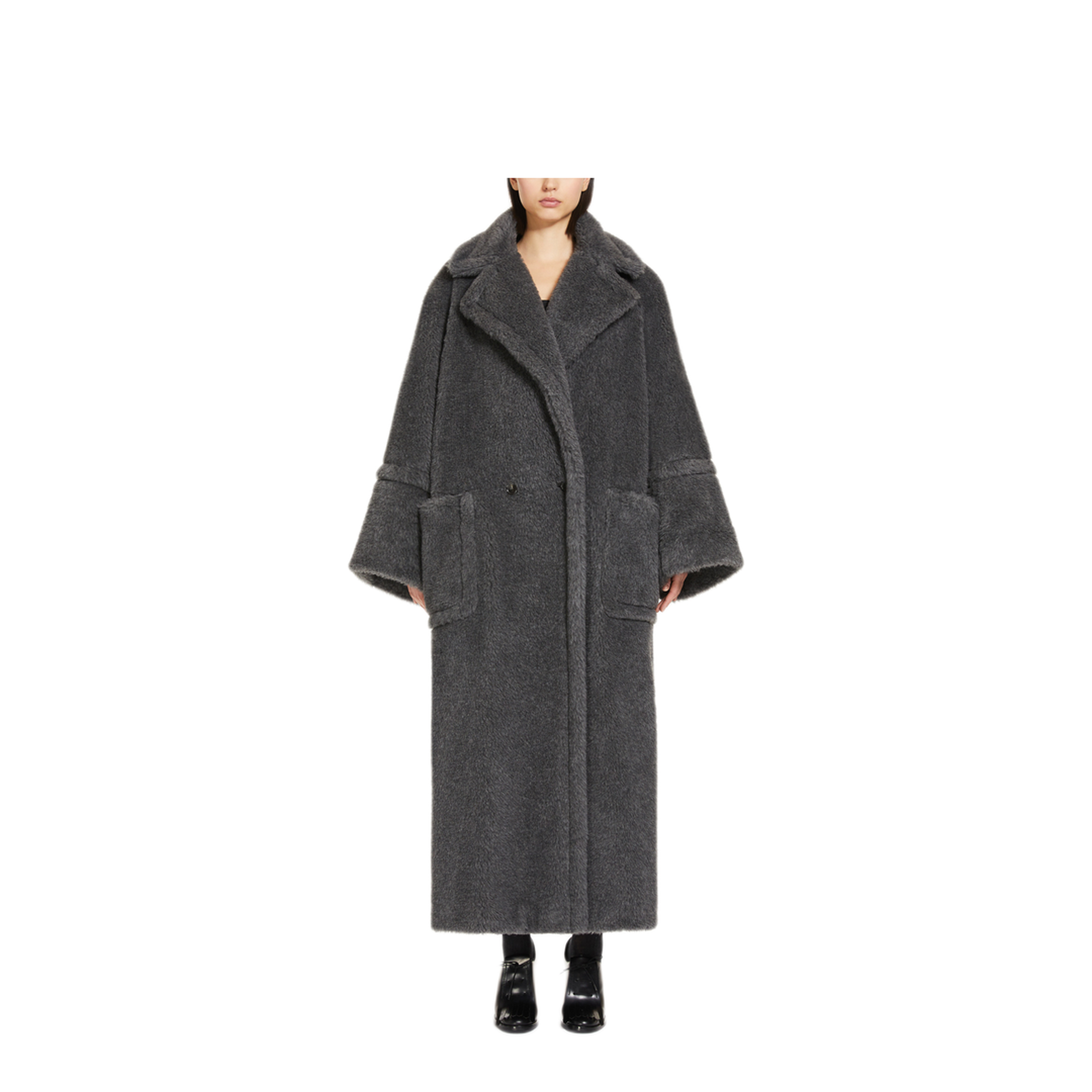 MAYFEYR - Max Mara - Oversized Alpaca And Wool Teddy Coat - 2421016313600KADIAK001