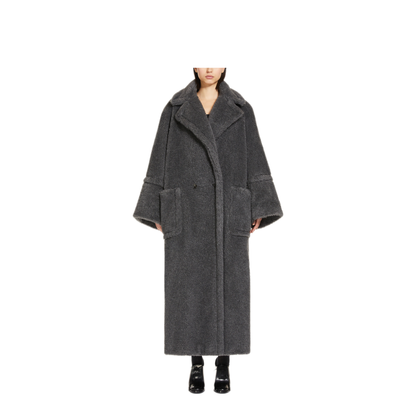 MAYFEYR - Max Mara - Oversized Alpaca And Wool Teddy Coat - 2421016313600KADIAK001