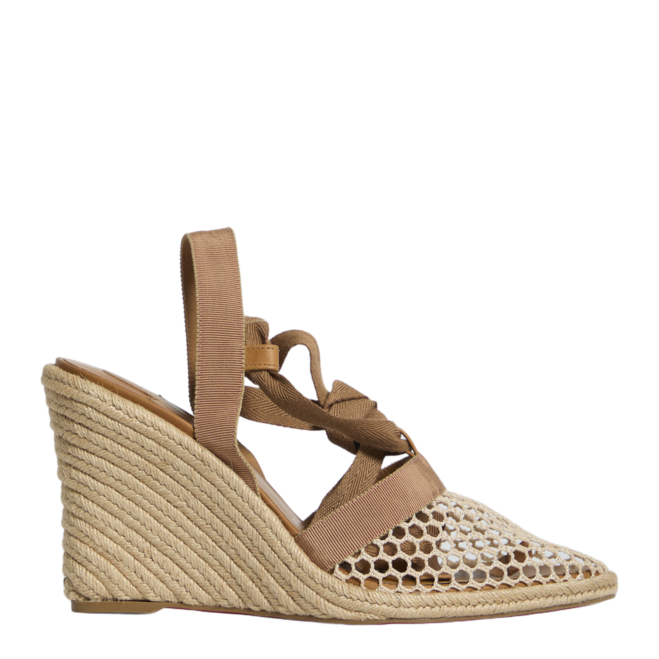 MAYFEYR - Christian Louboutin - Toleda Espadrille Sandals - 12605667251BROWN