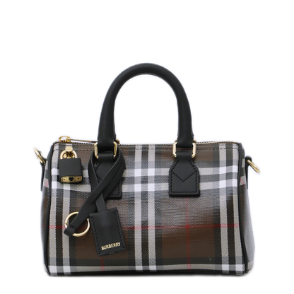 MAYFEYR - Burberry - Mini Check Bowling Bag - 8132592C6741