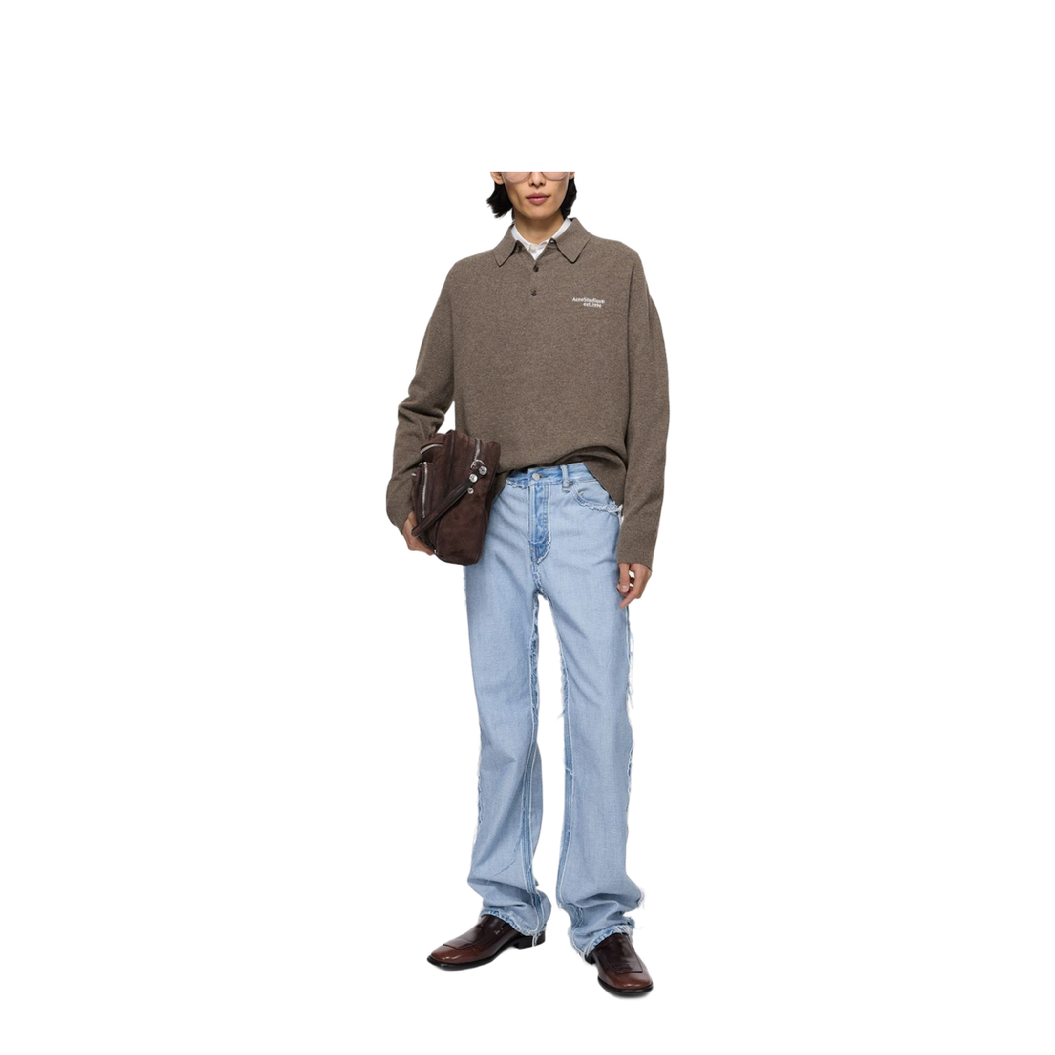 MAYFEYR - Acne Studios - T-Shirts And Polos Brown - B60388AHS