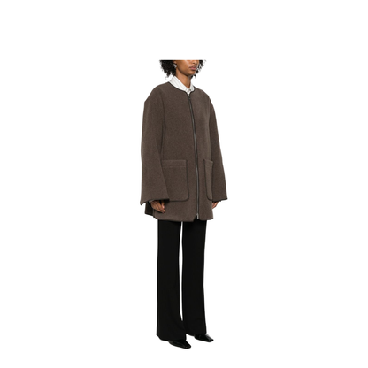 Brown Felt Jacket