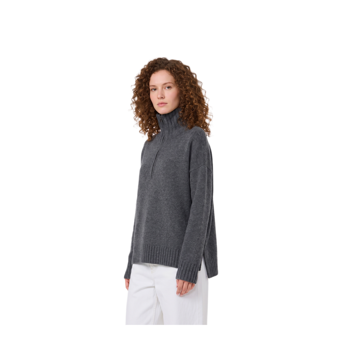MAYFEYR - Max Mara - Dark Grey Cashmere Crasso Sweater - 262136606260012046F007