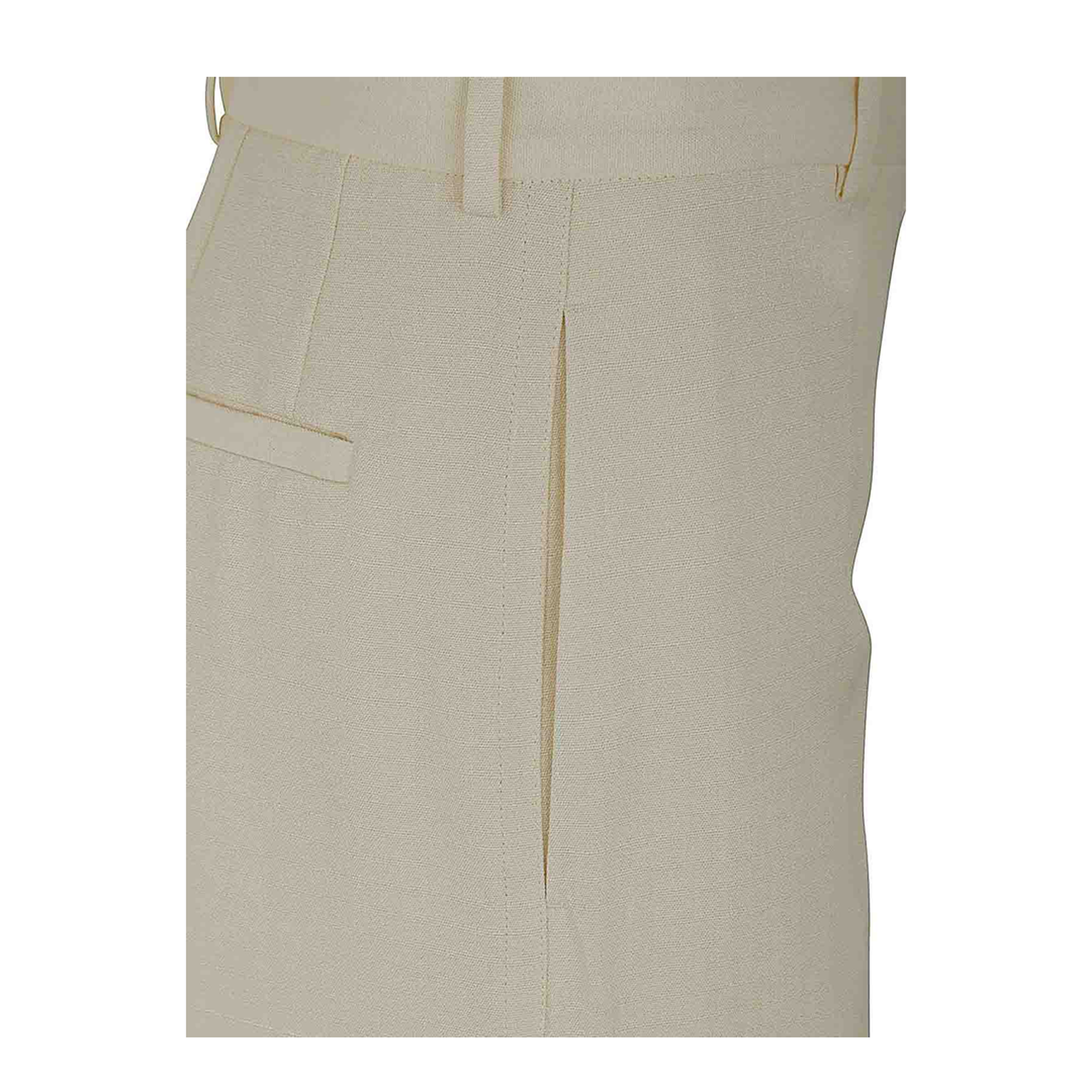 Wide Pleat-Front Trousers