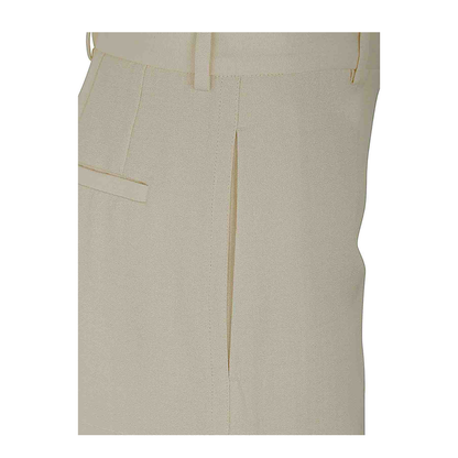 Wide Pleat-Front Trousers