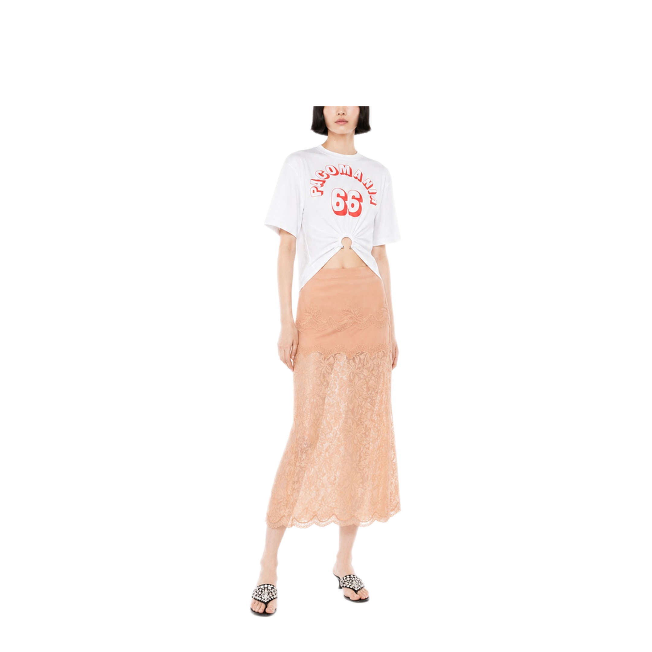 MAYFEYR - RABANNE - Midi Lace Skirt - 26PJJU021PA0170P259