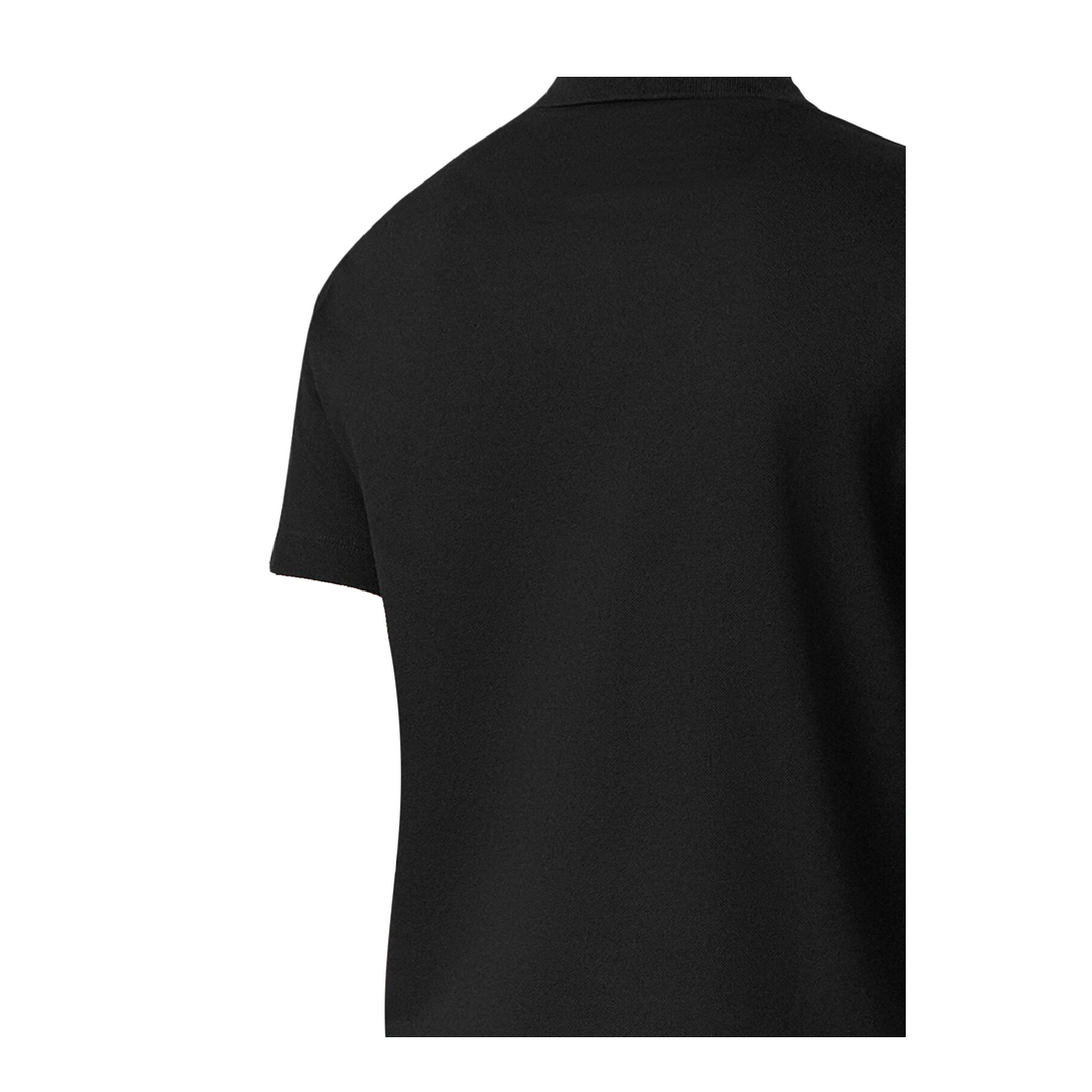 Cotton Polo Black