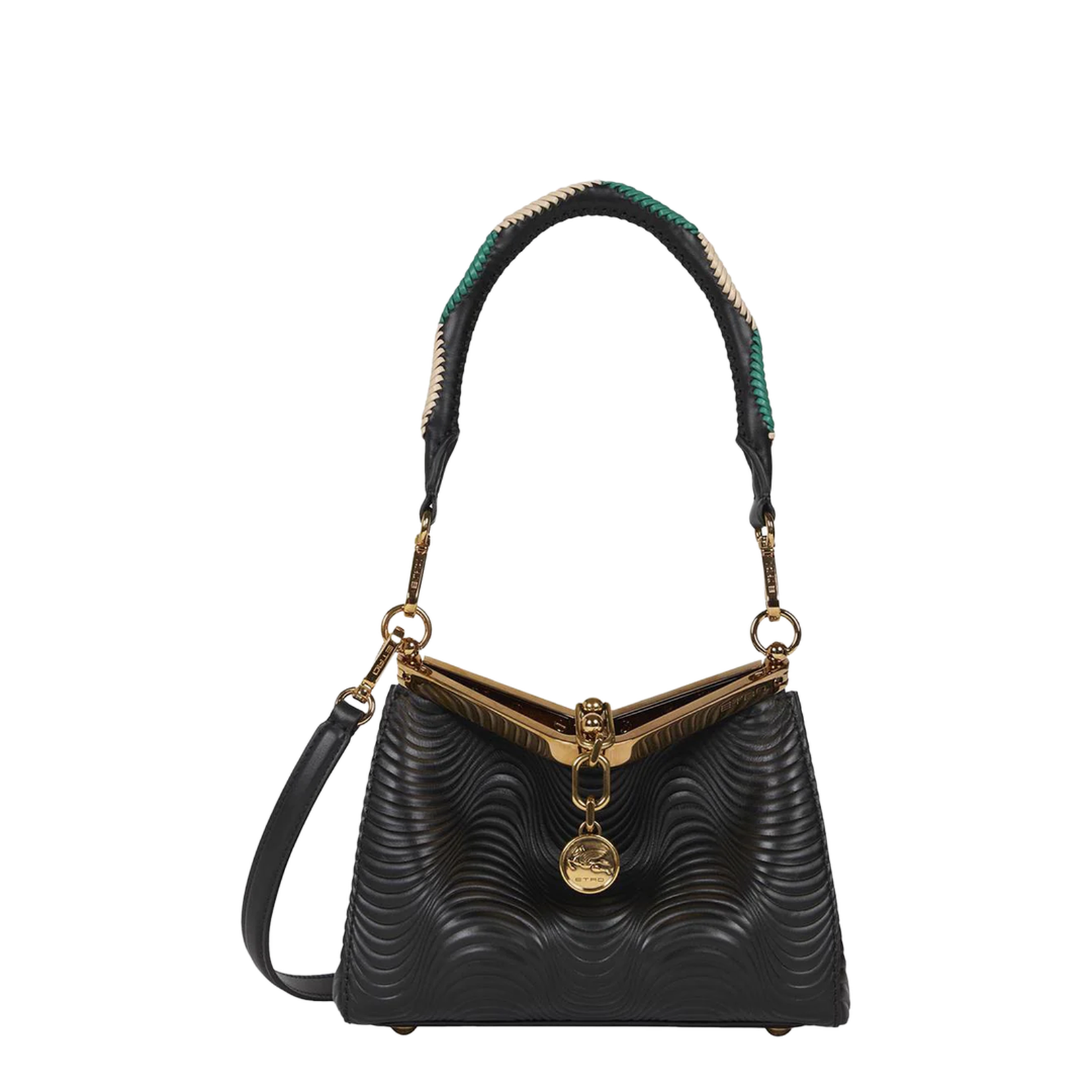 Small Vela Bag with Wavy Motif