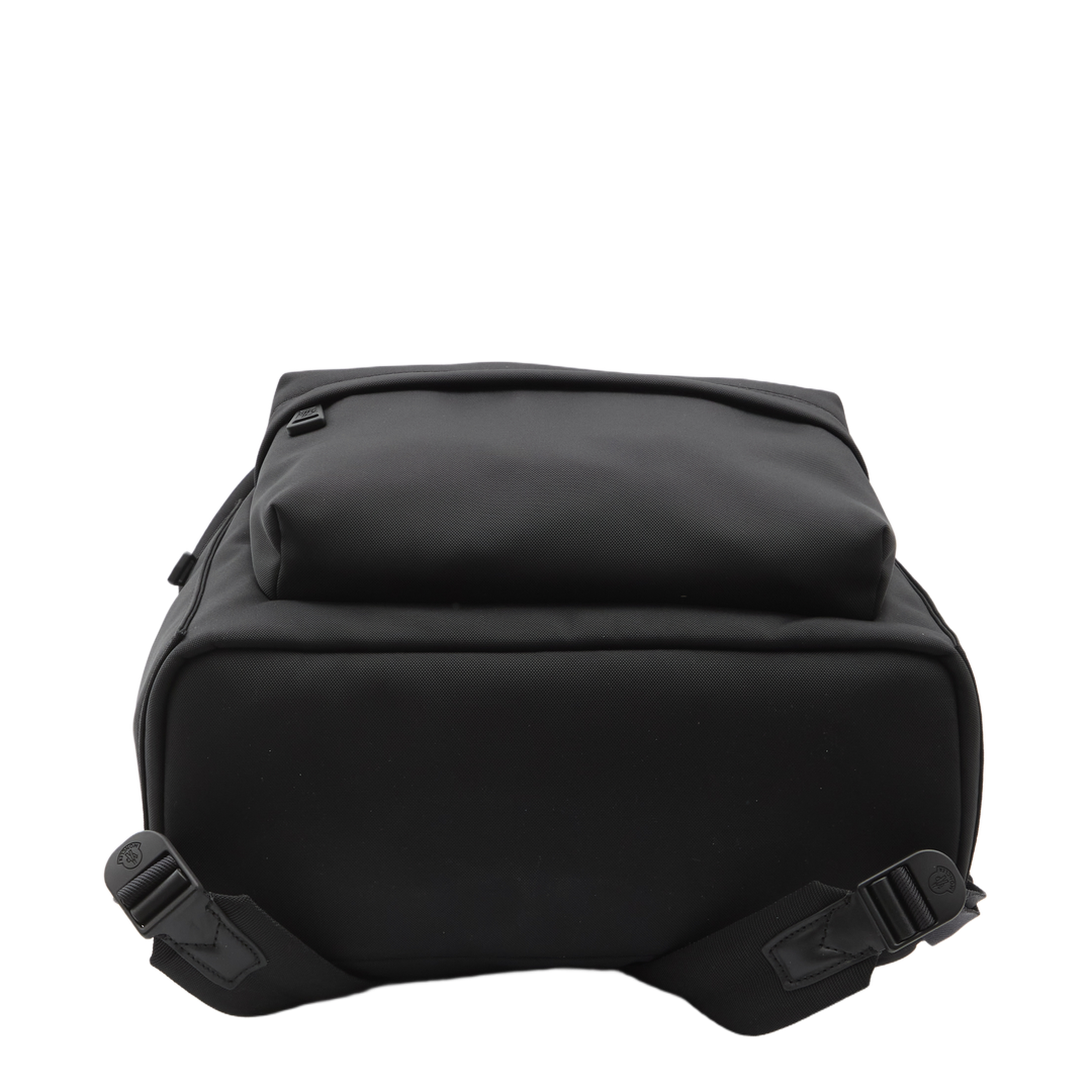 New Pierrick Metal Logo Backpack - Black