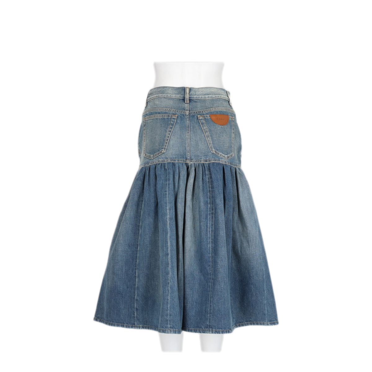 MAYFEYR - Chloè - Denim Cotton Skirt - 26ADP5090140C