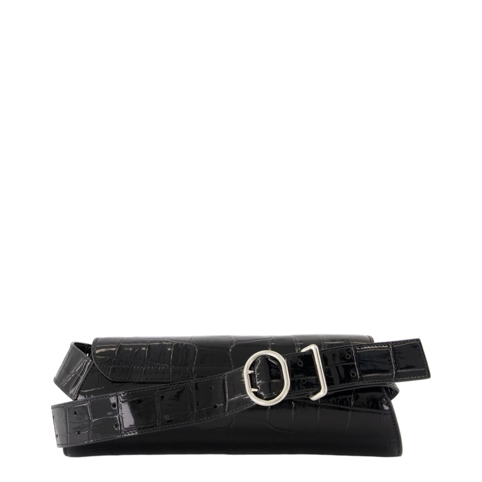 Black Cannolo Small Shoulder Bag